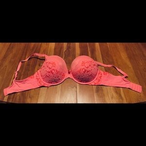 Body by Victoria perfect Shape Hot pink Lace Bra
